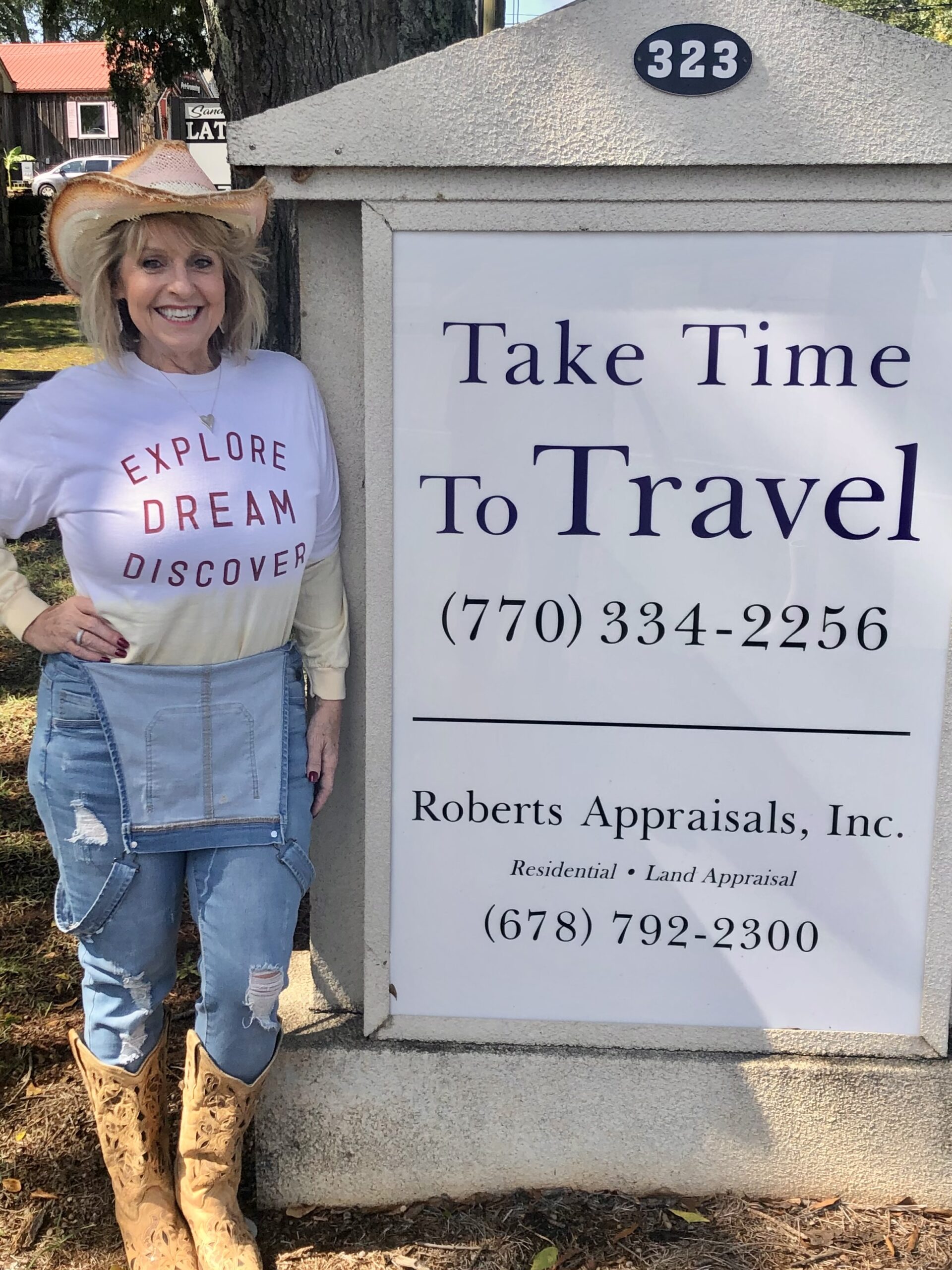 Office Sign | Take Time to Travel